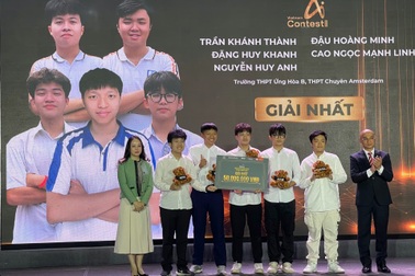 Học sinh Hà Nội đoạt giải nhất "Trí tuệ nhân tạo Việt Nam 2024"
