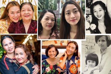 Lương Thùy Linh khoe nhan sắc của mẹ thời trẻ đẹp như Hoa hậu