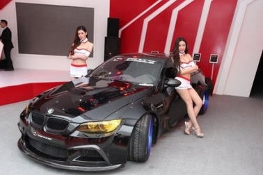 Dịu dàng người mẫu Triển lãm ô tô Bắc Kinh 2014