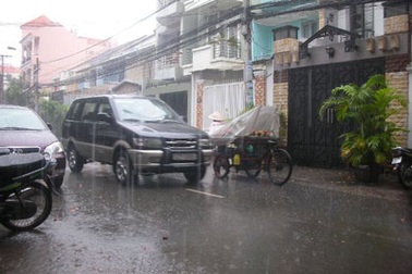 Nam bộ bước vào những ngày mưa lớn