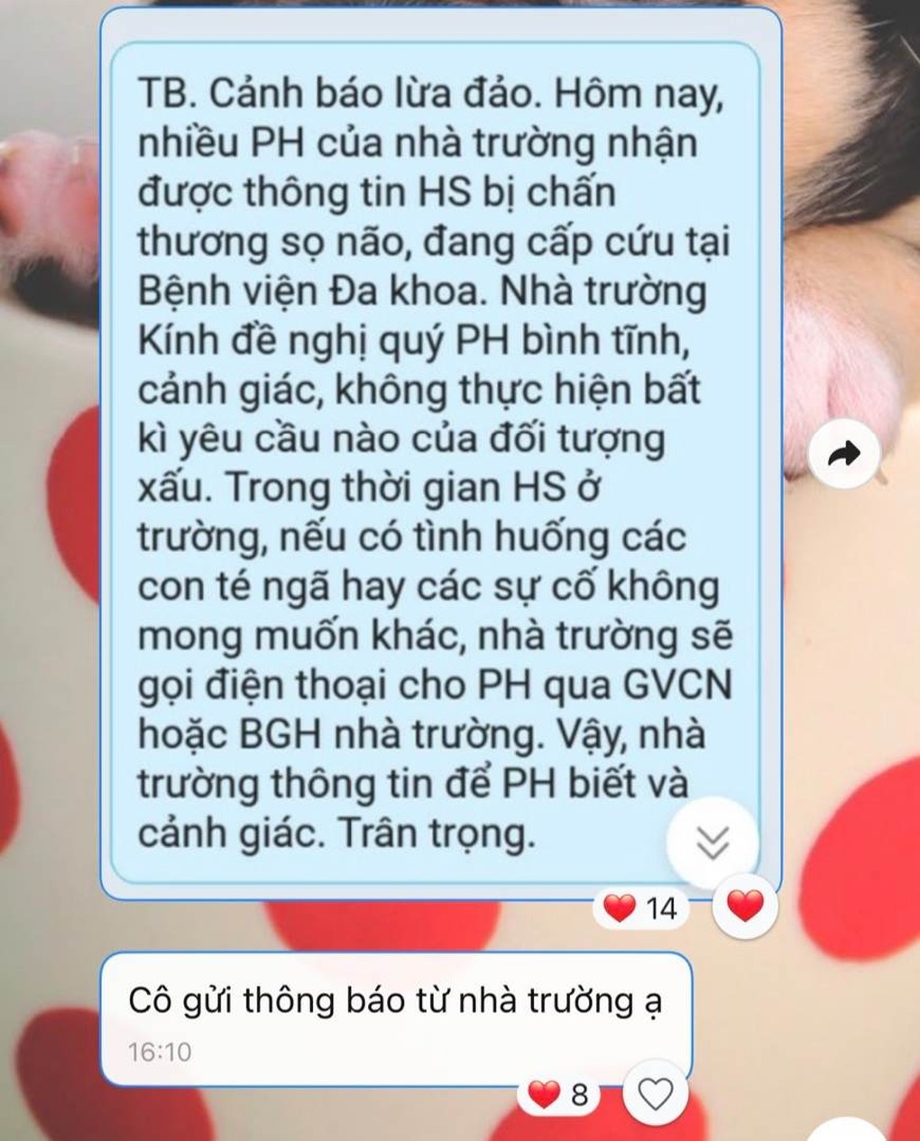 Cuộc gọi lừa đảo con đang cấp cứu tấn công phụ huynh Đà Nẵng - 2 Cuộc gọi lừa đảo con đang cấp cứu tấn công phụ huynh Đà Nẵng - 2