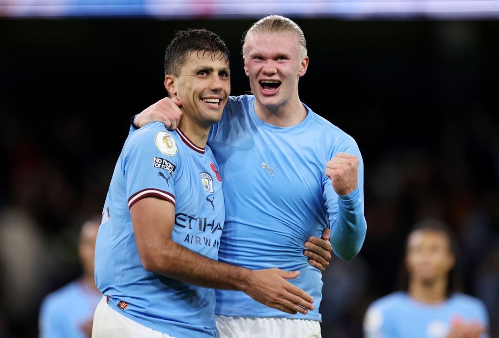 Haaland ghi bàn ở phút bù giờ, Man City nhọc nhằn hạ Fulham - 2 Haaland ghi bàn ở phút bù giờ, Man City nhọc nhằn hạ Fulham - 2
