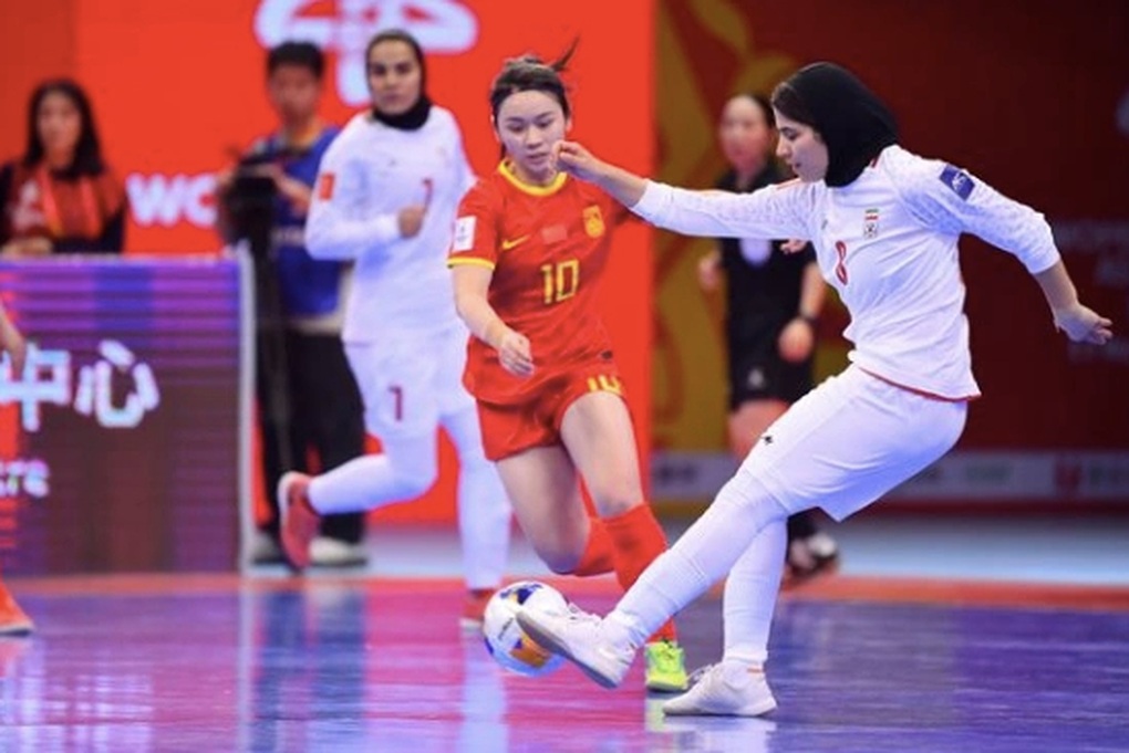 Thua Iran, đội tuyển futsal nữ Trung Quốc tan mộng dự World Cup - 1 Thua Iran, đội tuyển futsal nữ Trung Quốc tan mộng dự World Cup - 1