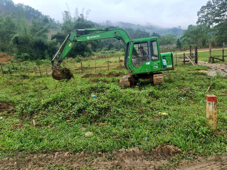 Khởi công khu tái định cư cho đồng bào bị sạt lở Trà Leng - 1 Khởi công khu tái định cư cho đồng bào bị sạt lở Trà Leng - 1