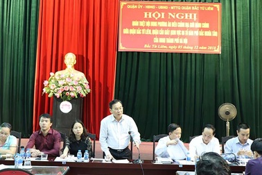 Hà Nội chuyển 8 tổ dân phố quận Bắc Từ Liêm về Cầu Giấy