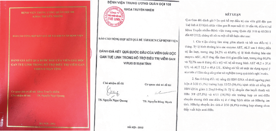 Tác dụng kích thích miễn dịch của Giải độc gan Tuệ Linh - 2 Tác dụng kích thích miễn dịch của Giải độc gan Tuệ Linh - 2