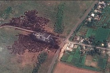 Thảm họa MH17 nhìn từ trên cao