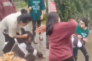 Hé lộ nguyên nhân bé gái bị nhóm người đánh hội đồng giữa đường ở Hậu Giang