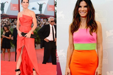 Sandra Bullock trẻ đẹp ở tuổi 49