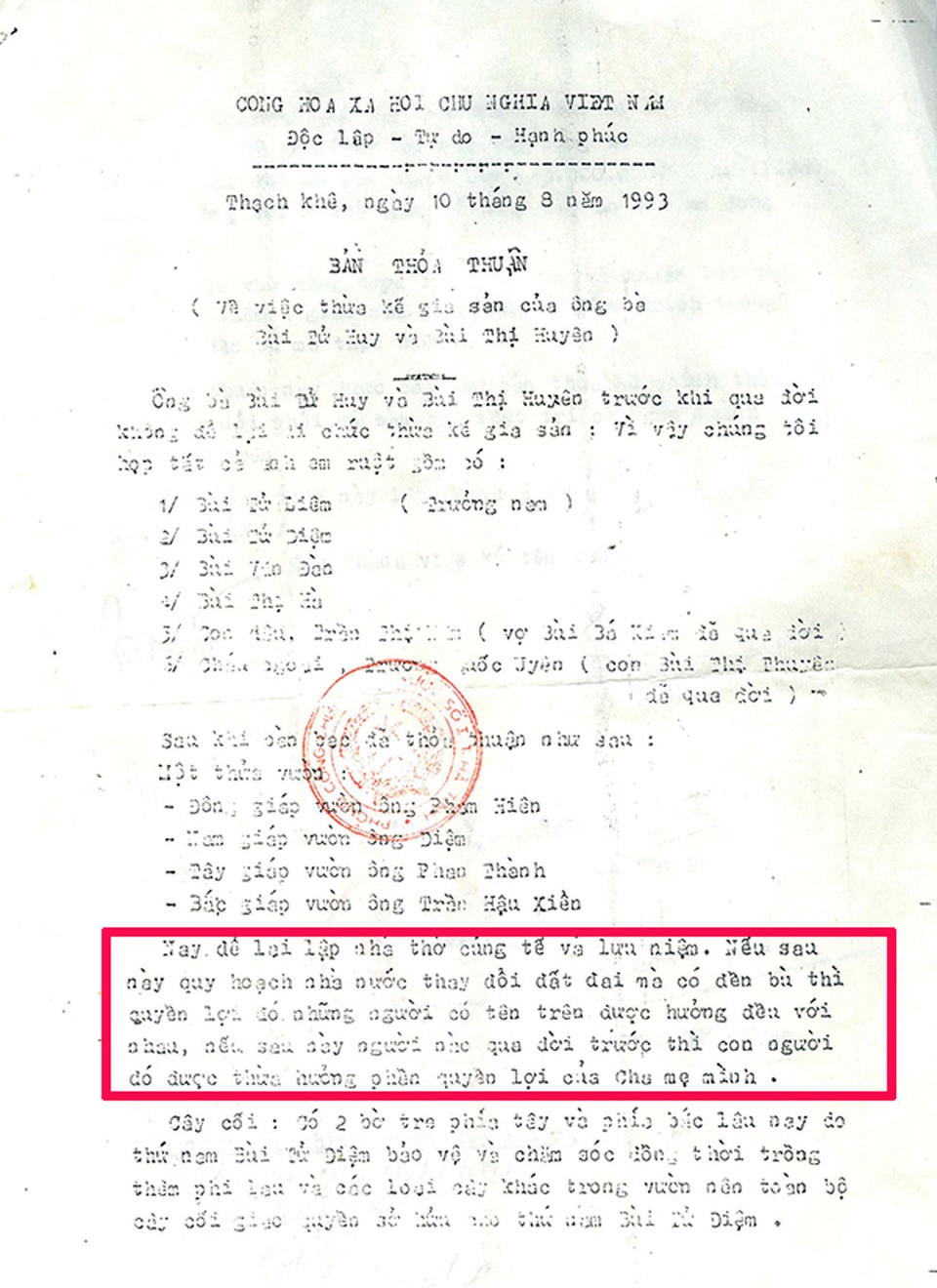 Hà Tĩnh: Ai tiếp tay để cá nhân chiếm đoạt tài sản chung của nhiều anh em? - 1 Hà Tĩnh: Ai tiếp tay để cá nhân chiếm đoạt tài sản chung của nhiều anh em? - 1
