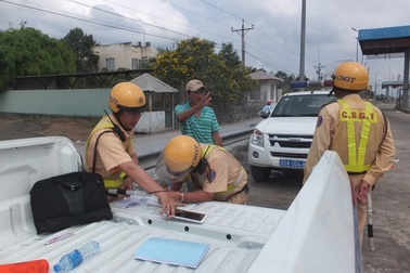 Hàng loạt tài xế "dính lỗi" quá tốc độ trên đường cao tốc TP.HCM – Trung Lương