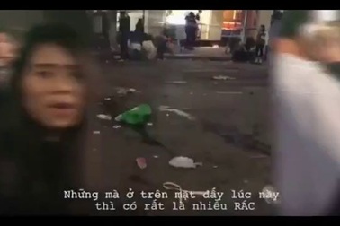 Blogger du lịch Việt làm clip truyền thông điệp không xả rác bừa bãi