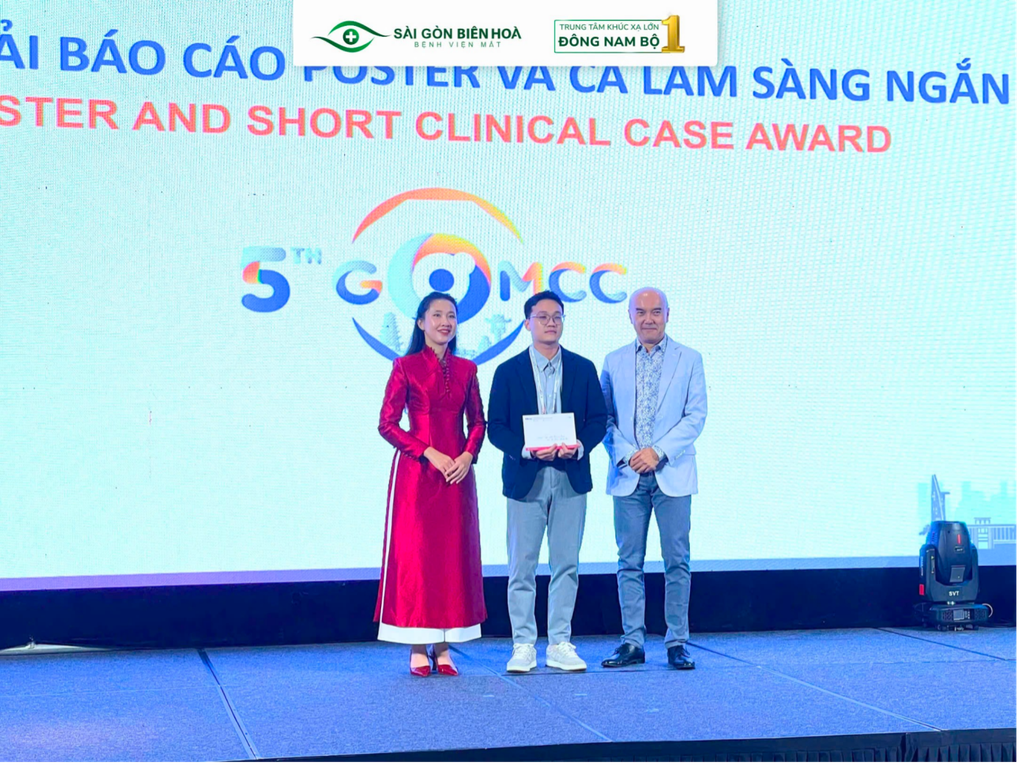 Mắt Sài Gòn Biên Hòa đạt giải nhì tại hội thảo kiểm soát tiến triển cận thị - 1