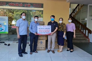 Công ty TNHH Vật liệu Xây dựng Xi măng SCG Việt Nam đồng hành cùng Quảng Bình vượt đại dịch