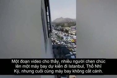 Sân bay Kabul "vỡ trận" bởi làn sóng di tản