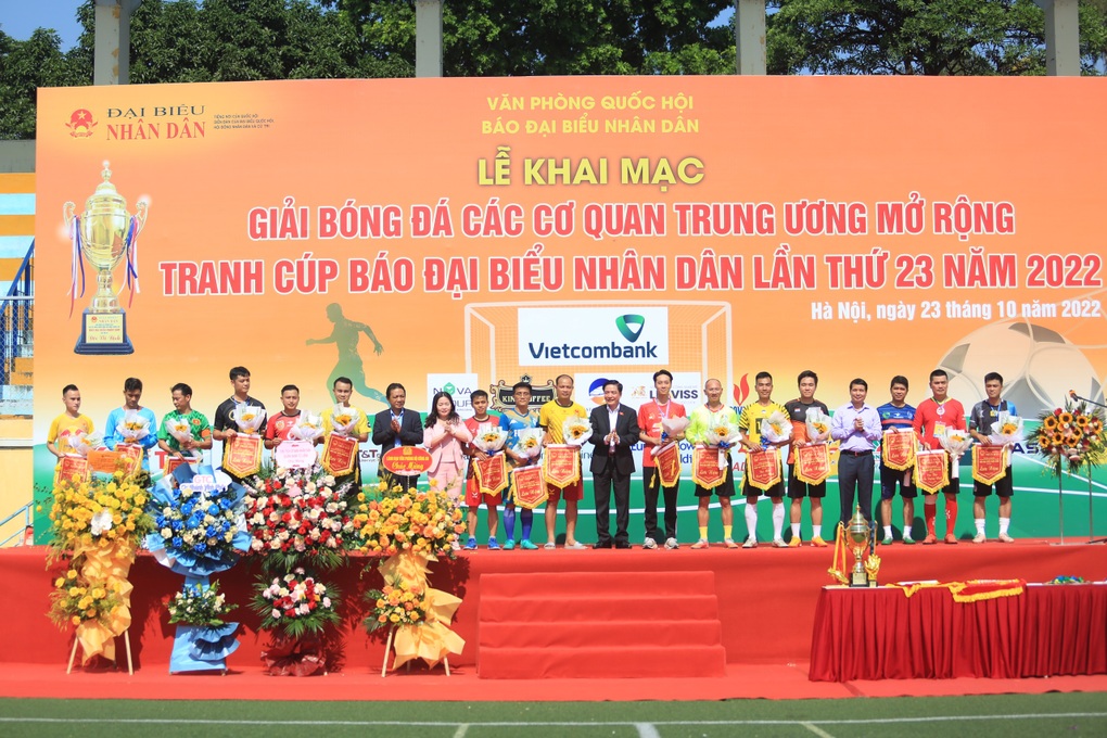 Khai mạc giải bóng đá các cơ quan Trung ương mở rộng 2022 - 2 Khai mạc giải bóng đá các cơ quan Trung ương mở rộng 2022 - 2