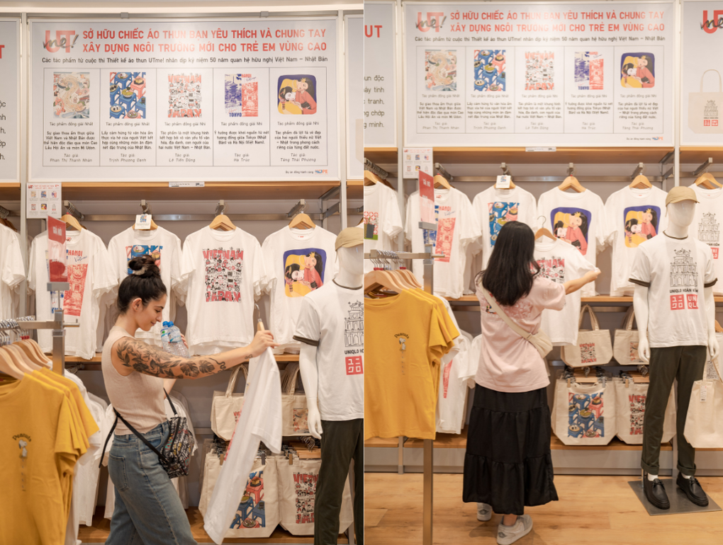 UNIQLO đóng góp doanh thu từ bộ sưu tập UTme! xây trường cho trẻ em vùng cao - 8 UNIQLO đóng góp doanh thu từ bộ sưu tập UTme! xây trường cho trẻ em vùng cao - 8