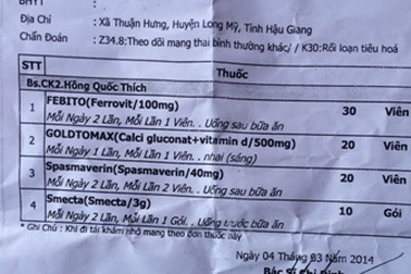 Sản phụ đau bụng sinh, bác sĩ bảo rối loạn tiêu hóa?