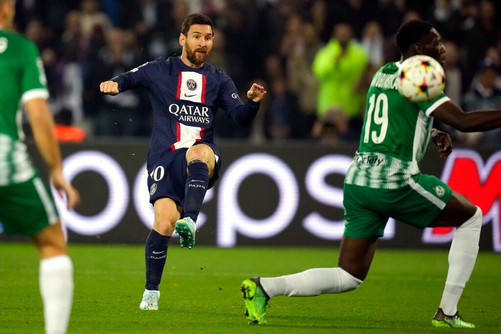 Messi tỏa sáng, PSG thắng 7-2 và giành vé đi tiếp ở Champions League - 1 Messi tỏa sáng, PSG thắng 7-2 và giành vé đi tiếp ở Champions League - 1