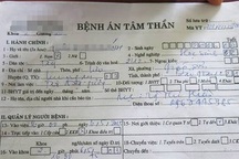 Hà Nội: Giang hồ cộm cán mua bệnh án tâm thần giá 85 triệu đồng