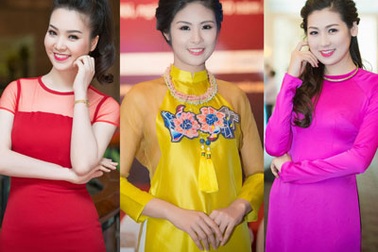 Hoa hậu, Á hậu Việt Nam khoe sắc