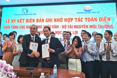 ĐH Thủy Lợi hợp tác với Tổng cục Khí tượng thủy văn về triển khai công nghệ