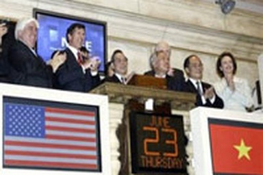 Thủ tướng rung chuông thị trường chứng khoán New York