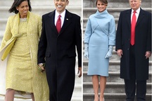 So sánh lễ nhậm chức của ông Trump năm 2017 và Obama năm 2009