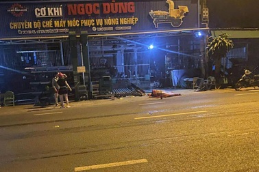 Hai vợ chồng tử vong sau va chạm với xe tải trong đêm