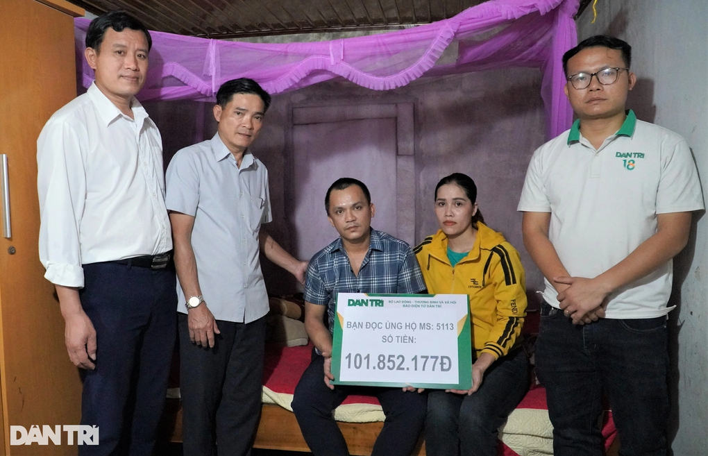 Bạn đọc giúp đỡ người chồng gặp nạn ngày cận Tết số tiền hơn 200 triệu đồng - 1 Bạn đọc giúp đỡ người chồng gặp nạn ngày cận Tết số tiền hơn 200 triệu đồng - 1