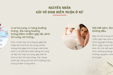 U xơ, u nang, rối loạn kinh nguyệt có gây vô sinh không?