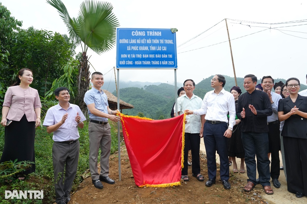 Công trình đường giao thông kết nối Làng Nủ - thôn Trĩ Trong, xã Phúc Khánh, tỉnh Lào Cai - 2 Công trình đường giao thông kết nối Làng Nủ - thôn Trĩ Trong, xã Phúc Khánh, tỉnh Lào Cai - 2