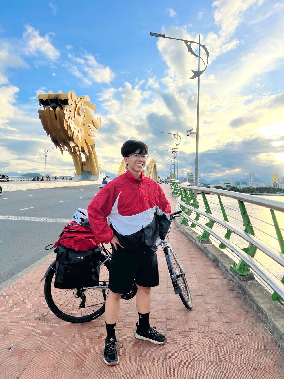 Hành trình chàng trai TPHCM đạp xe 100km mỗi ngày ra Hà Nội mừng 2/9 - 3 Hành trình chàng trai TPHCM đạp xe 100km mỗi ngày ra Hà Nội mừng 2/9 - 3