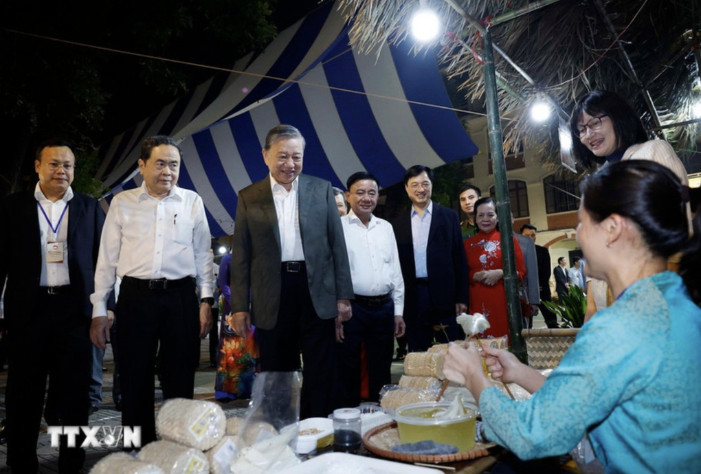 Hà Nội: Tổng Bí thư Tô Lâm dự Ngày hội Đại đoàn kết dân tộc phường Ba Đình - 1