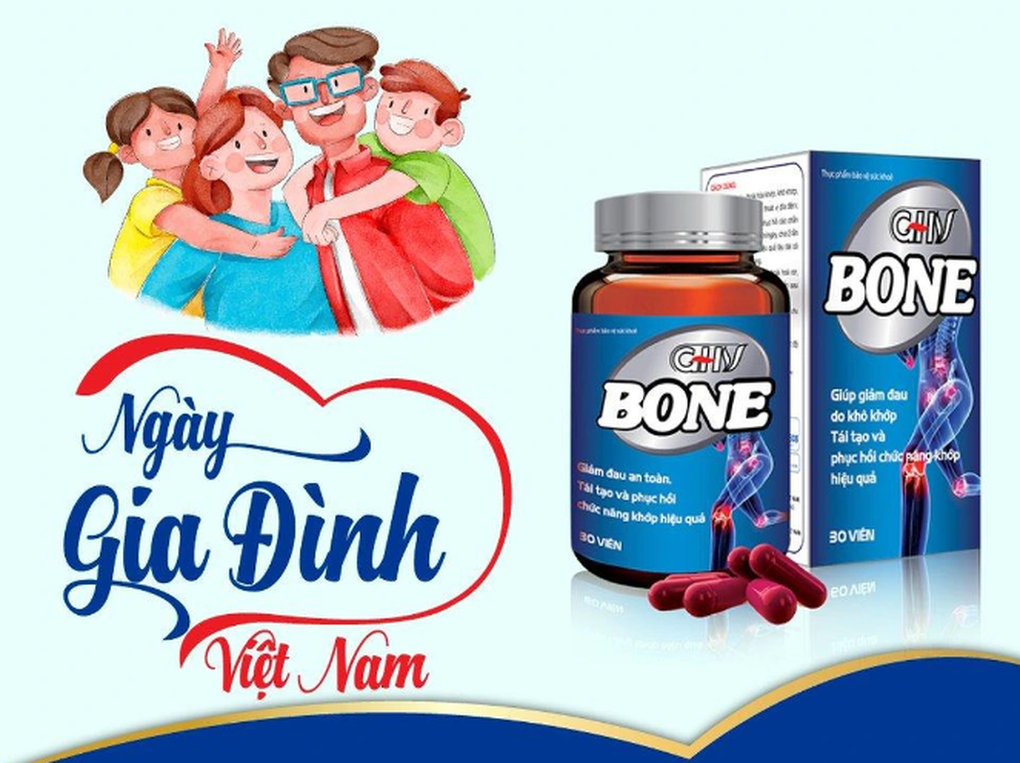 Gợi ý món quà chăm sóc sức khỏe xương khớp nhân ngày Gia Đình Việt Nam 28/6 - 1 Gợi ý món quà chăm sóc sức khỏe xương khớp nhân ngày Gia Đình Việt Nam 28/6 - 1