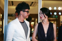 Vợ chồng Phạm Văn Phương đẹp đôi xuất hiện tại TPHCM