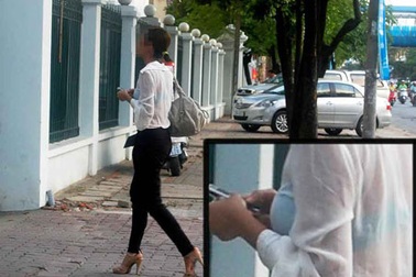 Những “cô nàng trong suốt” trên giảng đường