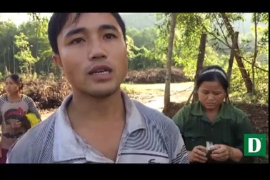 4 người dân bị lũ cuốn thoát chết kỳ diệu.