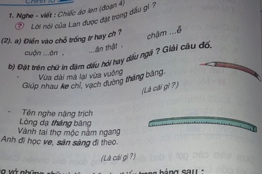 Bạn đọc Dân trí phát hiện "lỗi" trong sách Tiếng Việt lớp 3