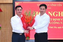 Vĩnh Phúc giao ông Đào Văn Quyết làm Quyền Chủ tịch TP Vĩnh Yên