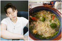Ca sĩ xứ Hàn được fan Việt động viên dù nhầm bún thành… phở