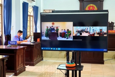 Lần đầu tiên TPHCM xử án theo hình thức trực tuyến
