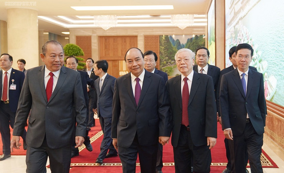 Nhận định của WB: “Mây đen toàn cầu, mặt trời vẫn tỏa nắng ở VN” được Tổng bí thư, Chủ tịch nước nhắc lại - 1 Nhận định của WB: “Mây đen toàn cầu, mặt trời vẫn tỏa nắng ở VN” được Tổng bí thư, Chủ tịch nước nhắc lại - 1