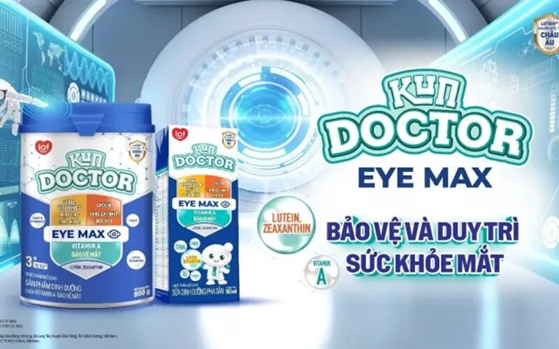 Tìm hiểu sữa Kun Doctor Eye Max: Thành phần dinh dưỡng, công dụng, giá bán