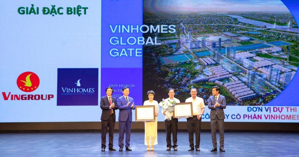 Vinhomes Global Gate đạt giải cao nhất tại Giải thưởng Quy hoạch đô thị quốc gia