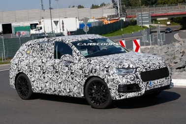 Audi Q7 phiên bản hybrid trên đường thử