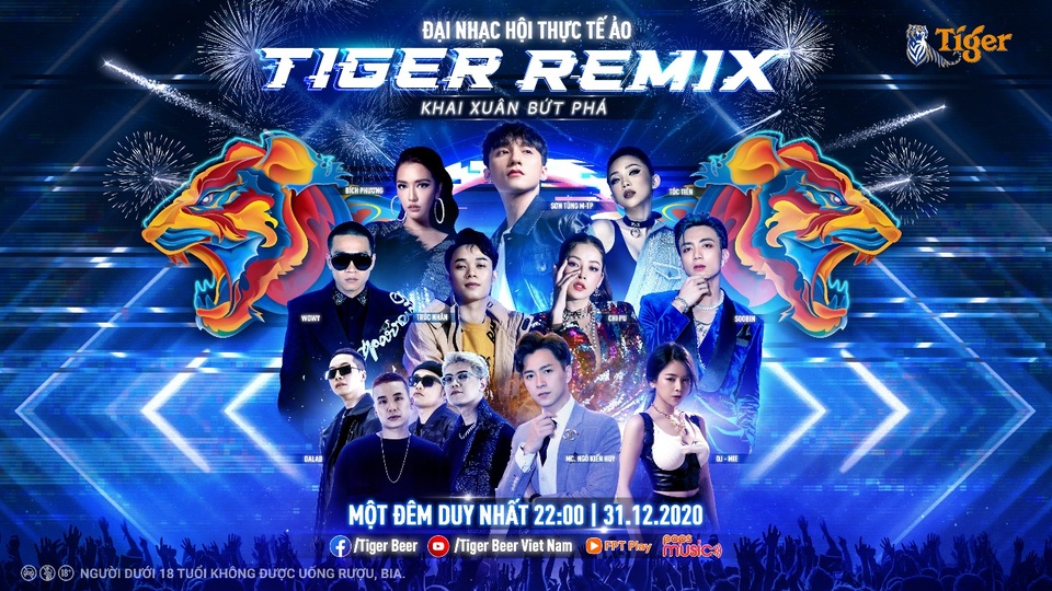 Tiger Beer và Sơn Tùng M-TP khai xuân bứt phá với Tiger Remix 2021 - 2 Tiger Beer và Sơn Tùng M-TP khai xuân bứt phá với Tiger Remix 2021 - 2