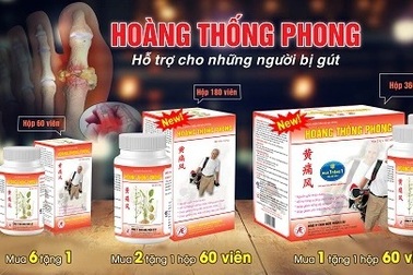 Hoàng Thống Phong - giải pháp hỗ trợ cho người bị gút