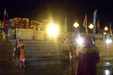 Hoành tráng, trang nghiêm Lễ Tế Xã Tắc dưới mưa