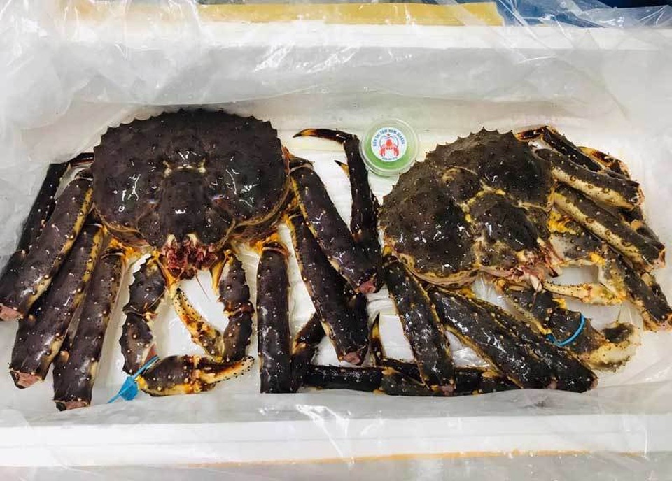 Tôm hùm, cua hoàng đế đóng hộp kính: Quà Tết trăm triệu đồng, sếp biếu nhân viên ăn ngay - 2 Tôm hùm, cua hoàng đế đóng hộp kính: Quà Tết trăm triệu đồng, sếp biếu nhân viên ăn ngay - 2